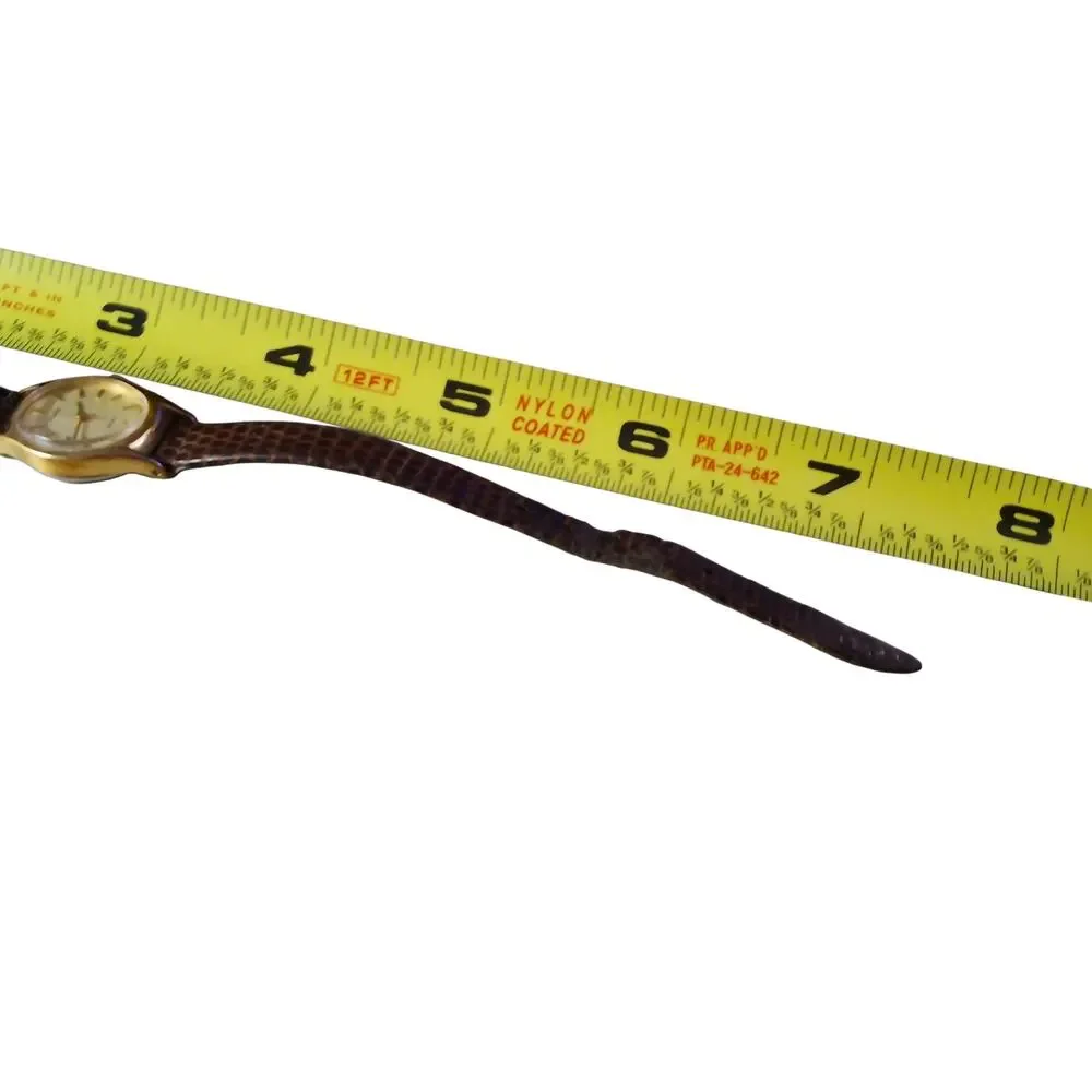 Women's Pulsar Quartz Watch, Gold-Tone Elegance with New Battery Installed Ready